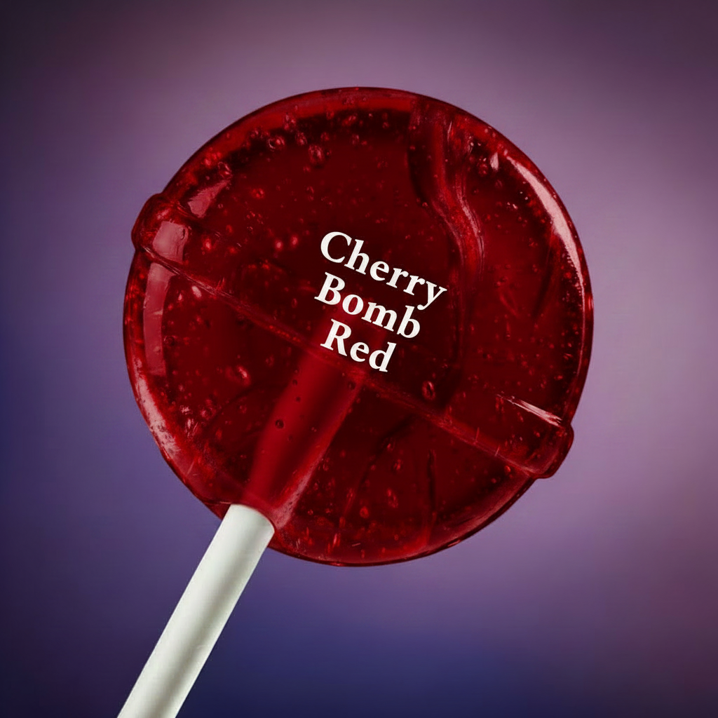 Cherry Bomb Red Lollipop
